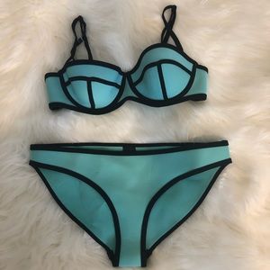 Light blue Triangl bikini